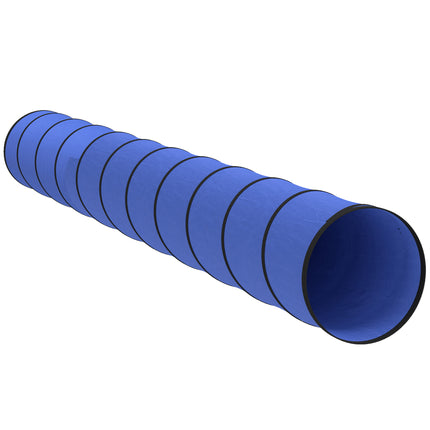 Dog Tunnel, 500 x 60 cm, Foldable Play Tunnel with 6 Pegs and Bag, Tear-Resistan