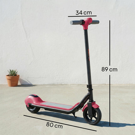 Electric Scooter for Kids, with LED Display, Pink