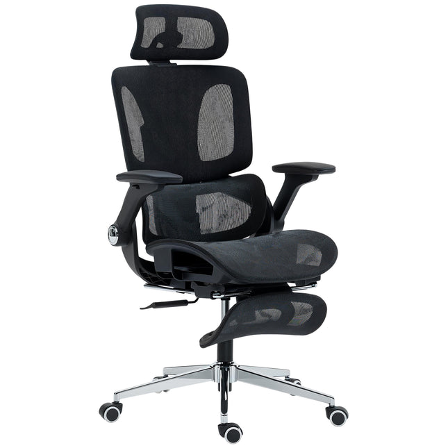 Ergonomic Office Chair, High Back Mesh Desk Chair, Black