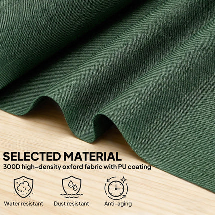 196 x 230 cm Hanging Egg Chair Protective Cover - Green
