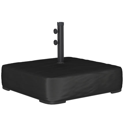 Garden Parasol Base 80 kg Sand Filled Heavy Duty Stand for Cantilever Umbrellas