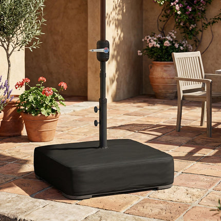 Garden Parasol Base 80 kg Sand Filled Heavy Duty Stand for Cantilever Umbrellas