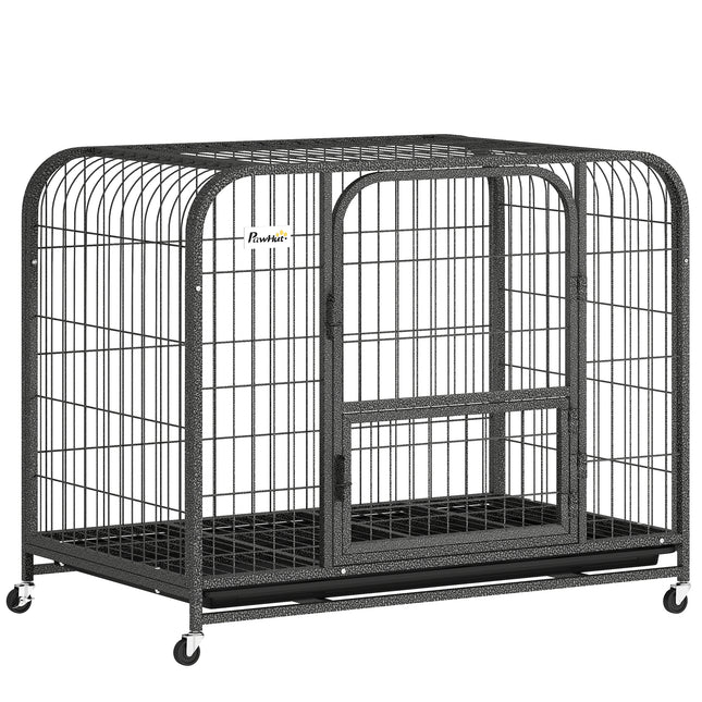 Heavy Duty Dog Crate,93 x 58 x 76 cm, Large Dog Cage for Small to Medium Breeds