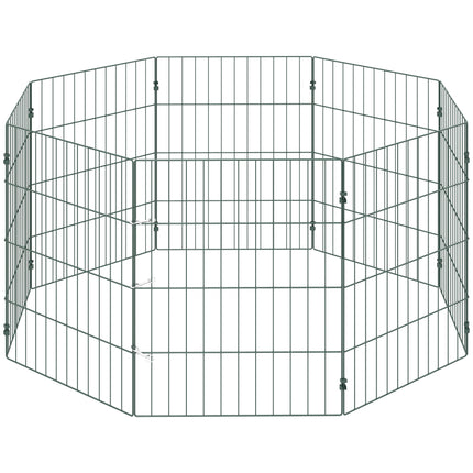 8 Panel Pet Playpen for Small Dogs Indoor Outdoor 60 cm Height