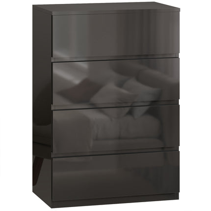 Chest of Drawers, 4-Drawer Storage Cabinets, Modern Dresser, Storage Drawer Unit for Bedroom