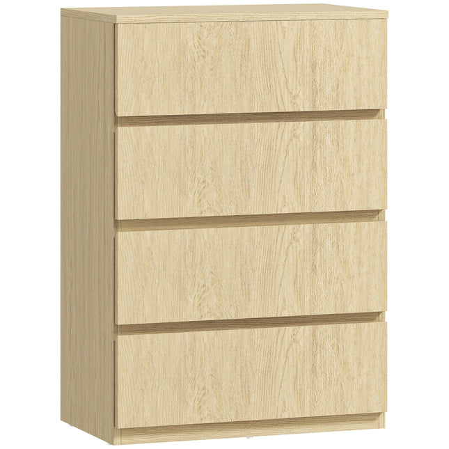 Chest of Drawers 4-Drawer Storage Cabinets Modern Dresser Storage Drawer Unit