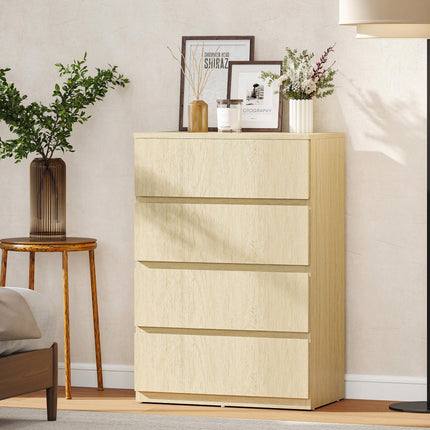 Chest of Drawers 4-Drawer Storage Cabinets Modern Dresser Storage Drawer Unit