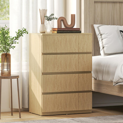 Chest of Drawers 4-Drawer Storage Cabinets Modern Dresser Storage Drawer Unit