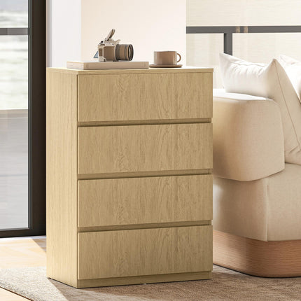 Chest of Drawers 4-Drawer Storage Cabinets Modern Dresser Storage Drawer Unit