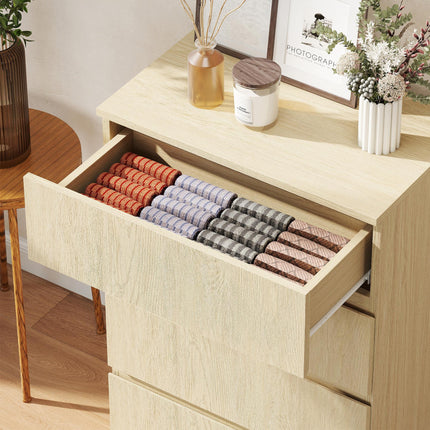 Chest of Drawers 4-Drawer Storage Cabinets Modern Dresser Storage Drawer Unit