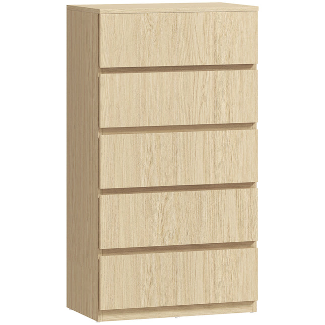 Chest of Drawers 5-Drawer Storage Cabinets Modern Dresser Storage Drawer Unit