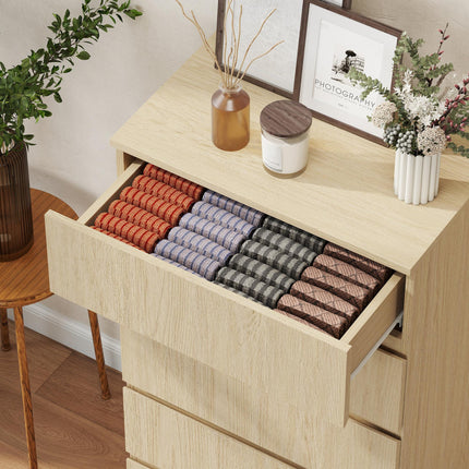 Chest of Drawers 5-Drawer Storage Cabinets Modern Dresser Storage Drawer Unit