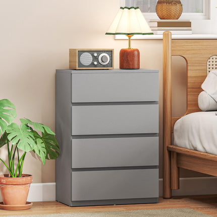 Chest of Drawers 4-Drawer Storage Cabinets, Modern Dresser, Storage Drawer Unit