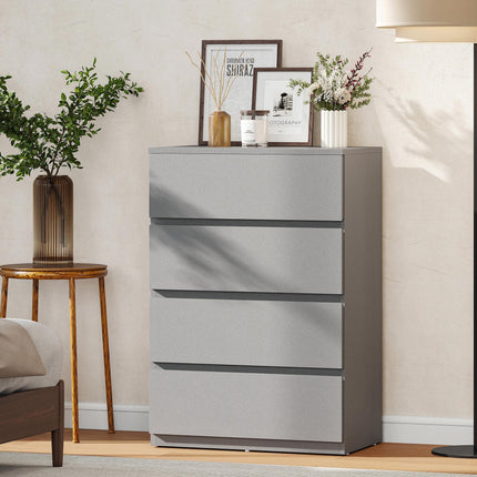 Chest of Drawers 4-Drawer Storage Cabinets, Modern Dresser, Storage Drawer Unit