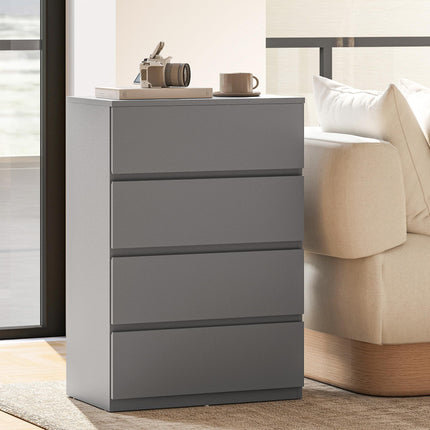 Chest of Drawers 4-Drawer Storage Cabinets, Modern Dresser, Storage Drawer Unit