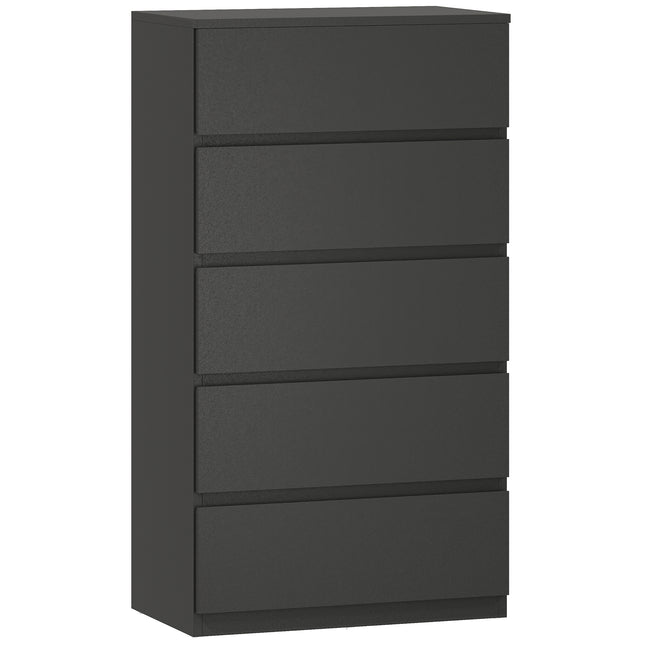 Chest of Drawers, 5-Drawer Storage Cabinets Modern Dresser, Storage Drawer Unit