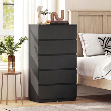 Chest of Drawers, 5-Drawer Storage Cabinets Modern Dresser, Storage Drawer Unit
