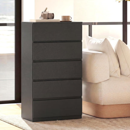 Chest of Drawers, 5-Drawer Storage Cabinets Modern Dresser, Storage Drawer Unit