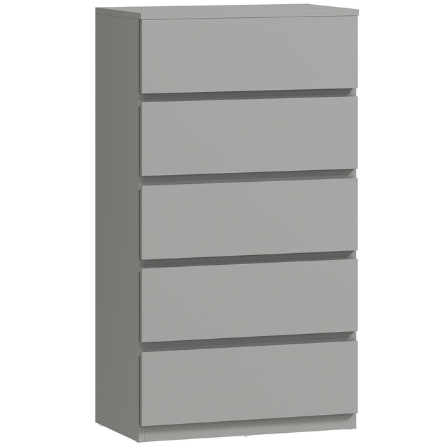 Chest of Drawers 5-Drawer Storage Cabinets Modern Dresser, Storage Drawer Unit