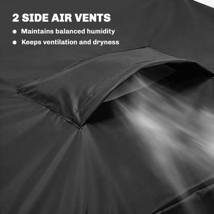 V-Shaped Patio Furniture Cover, Waterproof Outdoor V-Shaped Sectional Sofa Cover