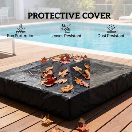 Rattan Sun Loungers Set of 2 with Side Table, Garden Recliner Sunbeds with Adjus