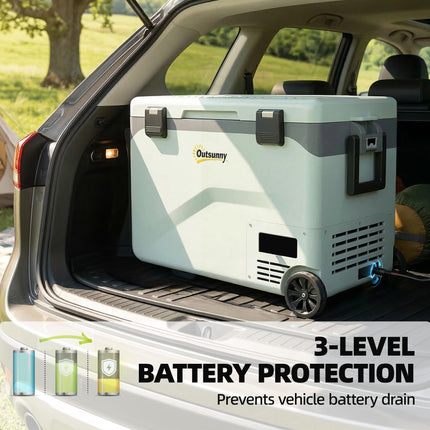 42.5L Compressor Car Fridge Freezer, Camping Refrigerator with App Control, 20‚Ñ