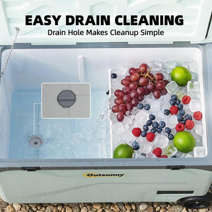 42.5L Compressor Car Fridge Freezer, Camping Refrigerator with App Control, 20‚Ñ