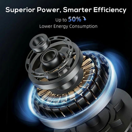 28dB Tower Fan for Bedroom, 36 inch, 8 m/s Velocity Standing Cooling Fan with 80° Oscillating, BLDC Motor, 12 Speeds, LED Display, 4 Modes, 12H Timer, Remote Control, Black