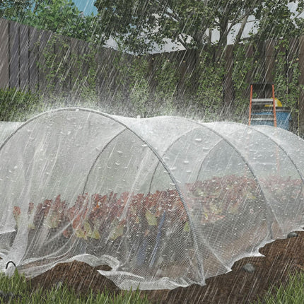4 x 6m Waterproof Tarpaulin, Heavy Duty 140GSM Tear-Resistant PE Tarp with Reinforced Grommets, UV Protected Cover