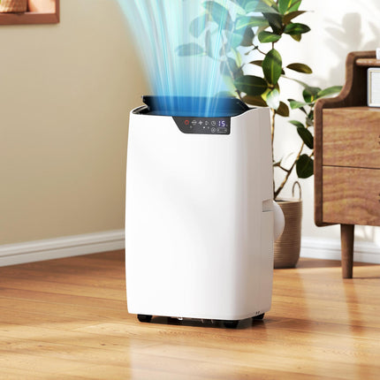 Portable Air Conditioner 12000 BTU, 4-in-1 AC Unit with Cool, Dehumidifier, Fan, Sleep Mode, WiFi Voice Remote Control