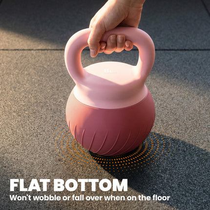 Soft Kettlebell, 8kg Kettle Bell with Anti-Slip Grip for Home Gym Weight Lifting and Strength Training