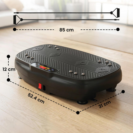 Vibration Plate Exercise Machine with 120 Speed Levels, 5 Programs, Quiet Vibrat