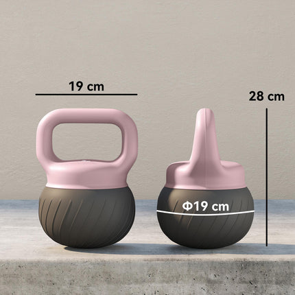 Soft Kettlebell, 12kg Kettle Bell with Anti-Slip Grip for Home Gym Weight Lifting and Strength Training