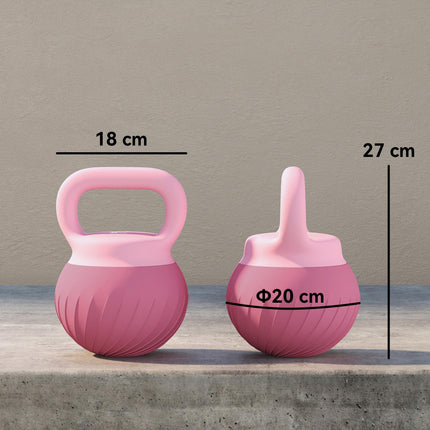 Soft Kettlebell, 6kg Kettle Bell with Anti-Slip Grip for Home Gym Weight Lifting and Strength Training