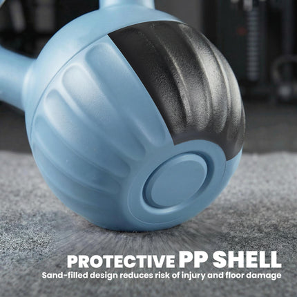 Kettlebell for Strength Training Kettle Bell with Non-Slip Handle 6 kg Blue