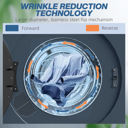 5kg Compact 40-60℃ Tumble Dryer Blue