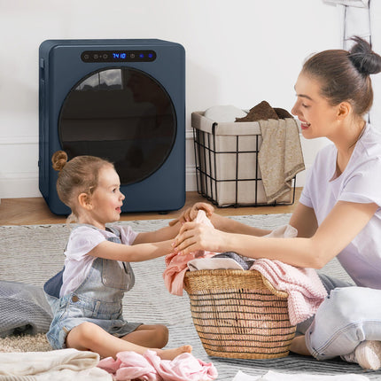 5kg Compact 40-60℃ Tumble Dryer Blue