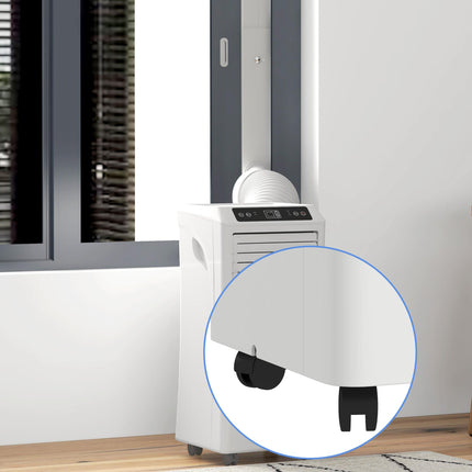 1003W Mobile Air Conditioner with Remote, Timer, Cooling & Dehumidifying - White