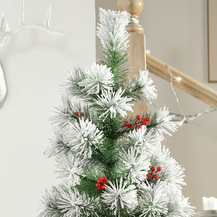 150cm Christmas Tree with 184 Tips and 33 Berries - Green