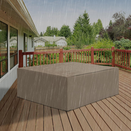Waterproof Oxford Garden Furniture Cover 275x205x90 cm - Beige
