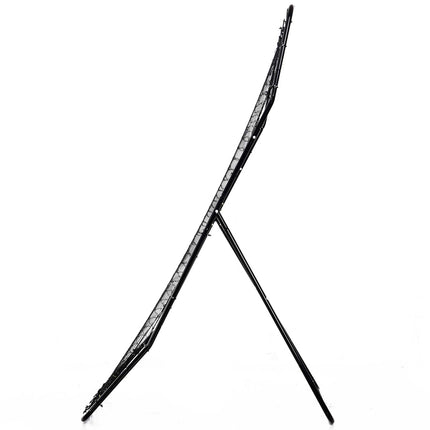 Football Rebounder Net Training Aid for Soccer Baseball Softball Practice - Black
