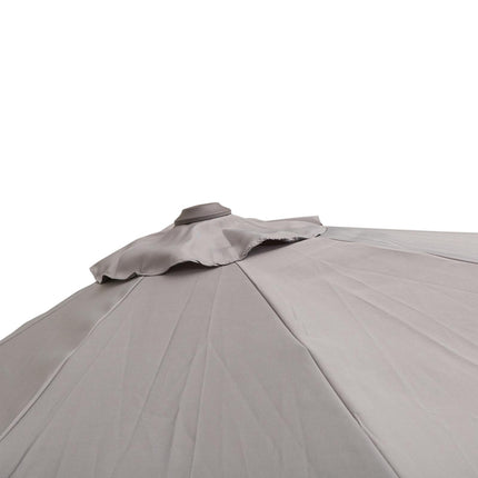 3 Metre Cantilever Patio Umbrella with 360° Rotation - Grey