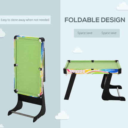 MDF 4-in-1 Indoor Multi Game Sports Table - Multicoloured