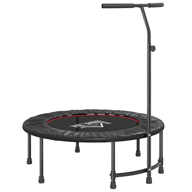 Adjustable 40" Trampoline Rebounder Jumper for Fitness - Black
