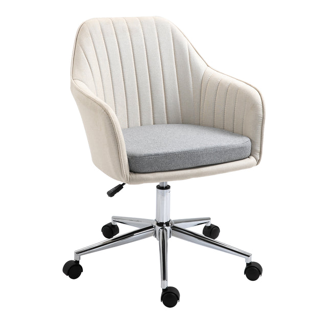Home Office Chair Comfortable Computer Desk Chair Swivel Task Chair with Golden