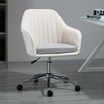 Home Office Chair Comfortable Computer Desk Chair Swivel Task Chair with Golden