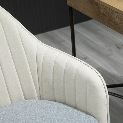 Home Office Chair Comfortable Computer Desk Chair Swivel Task Chair with Golden