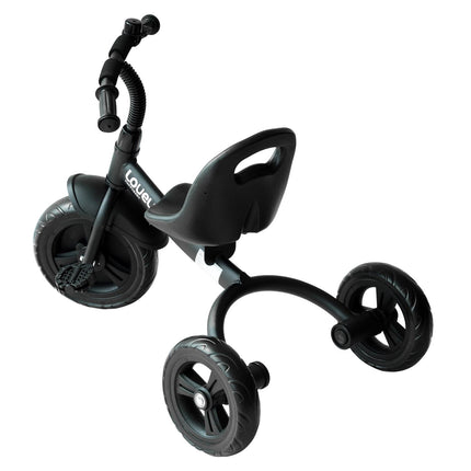 Ride On 3-Wheel Pedal Tricycle for Kids 18+ Months - Black