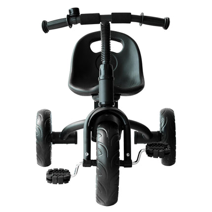Ride On 3-Wheel Pedal Tricycle for Kids 18+ Months - Black