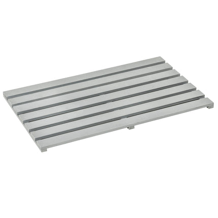 Wooden Cold Frame Greenhouse with Adjustable Shelf - Grey